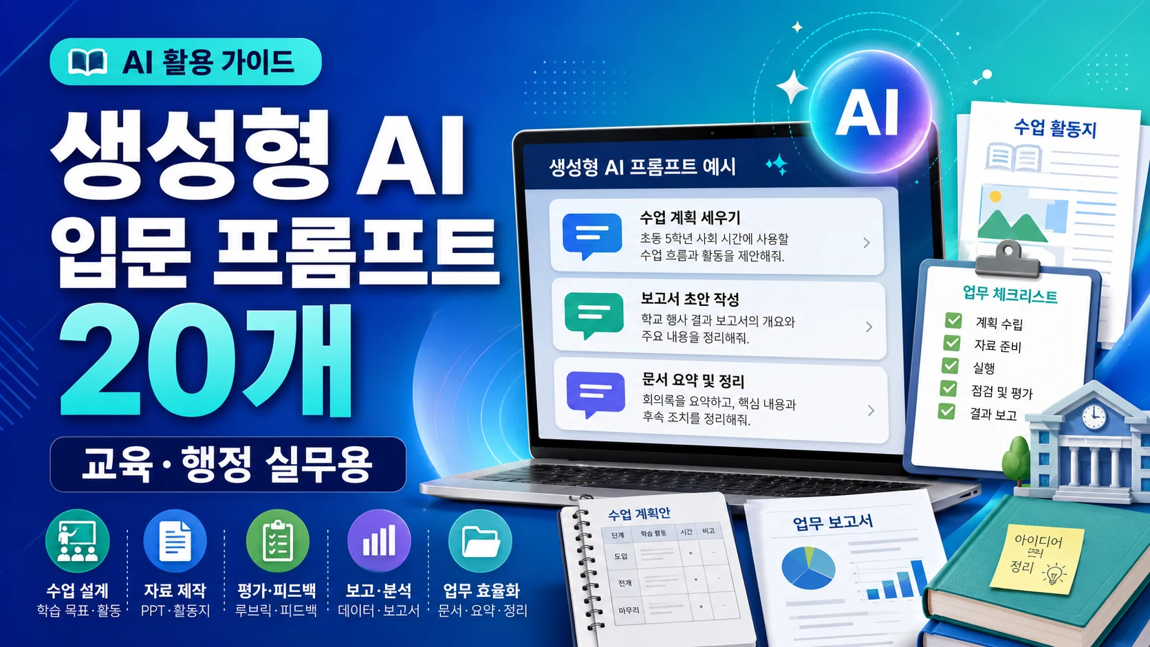 교육·행정 실무에 바로 쓰는 AI 프롬프트